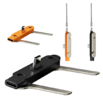 2in1 240W Type C to C Invisible Stand Holder with Lanyard